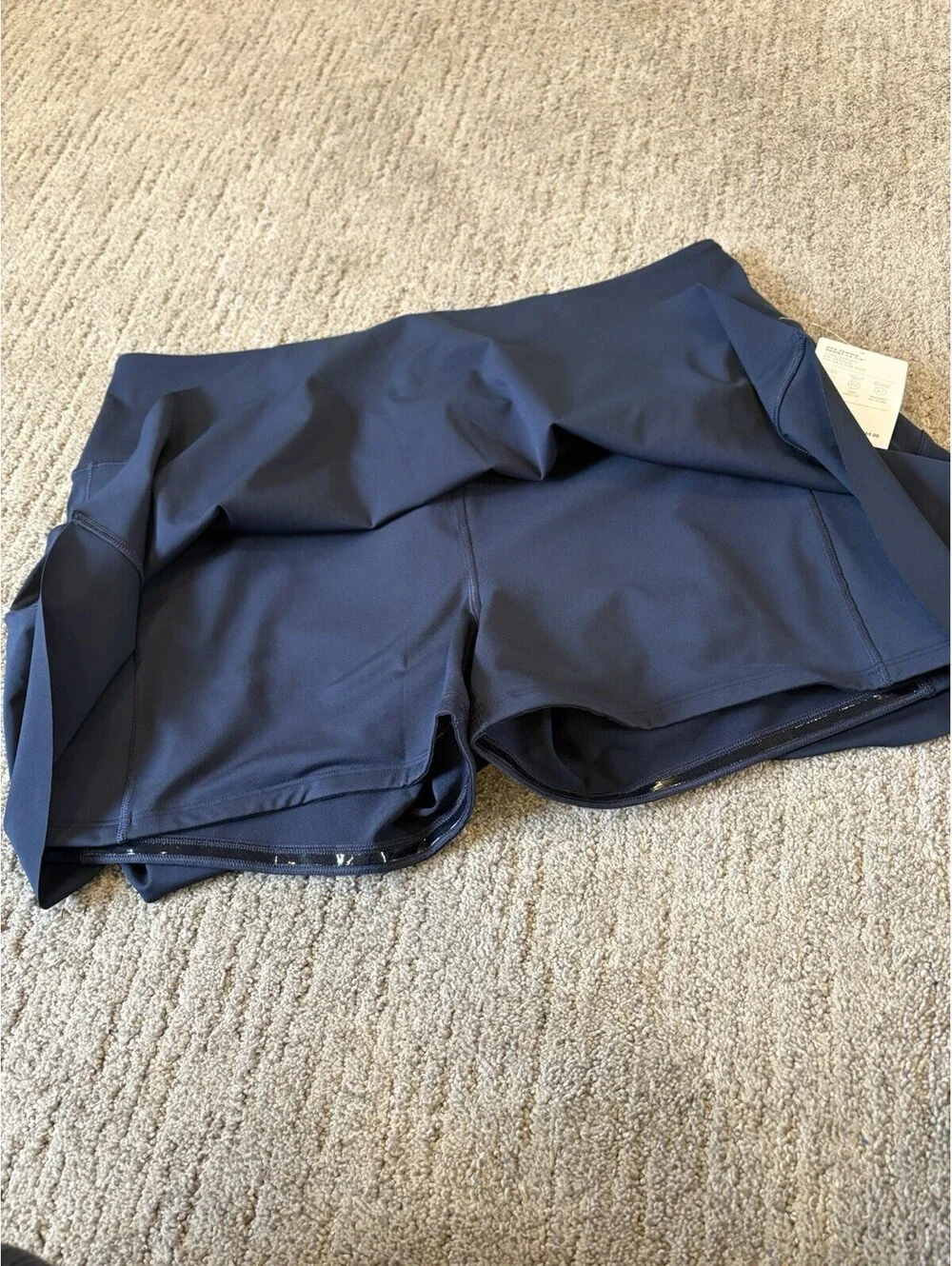 Athleta Ace Tennis Skort Women's XL Navy Blue 13.5